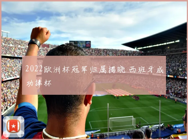 2022欧洲杯冠军归属揭晓 西班牙成功捧杯